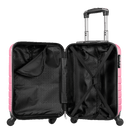 Mala de Viagem Bordo com Rodas 360° Essencial - Rosa