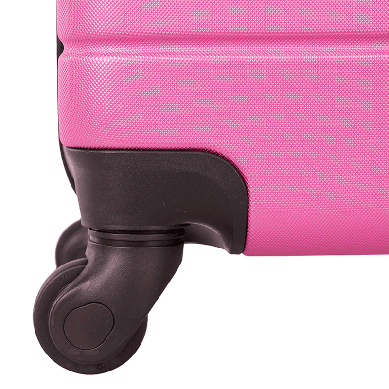 Mala de Viagem Bordo com Rodas 360° Essencial - Rosa