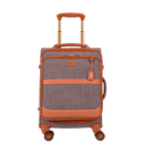 Mala de Viagem Bordo com Rodas 360° Royale - Cinza
