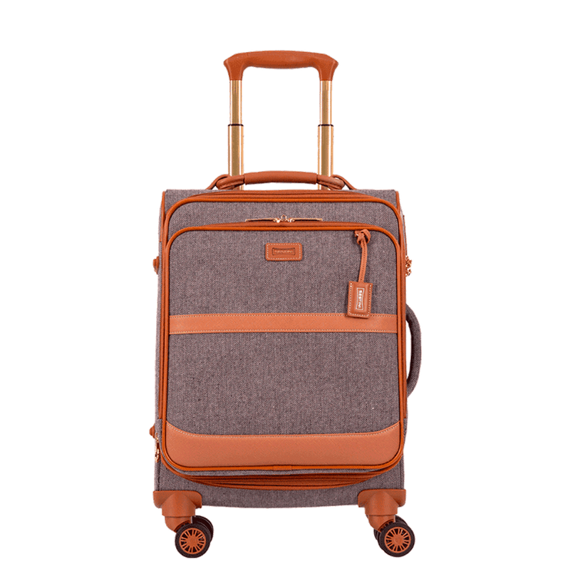 Mala de Viagem Bordo com Rodas 360° Royale - Cinza