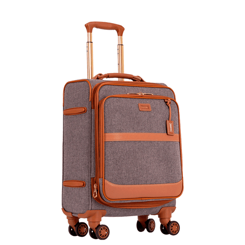 Mala de Viagem Bordo com Rodas 360° Royale - Cinza