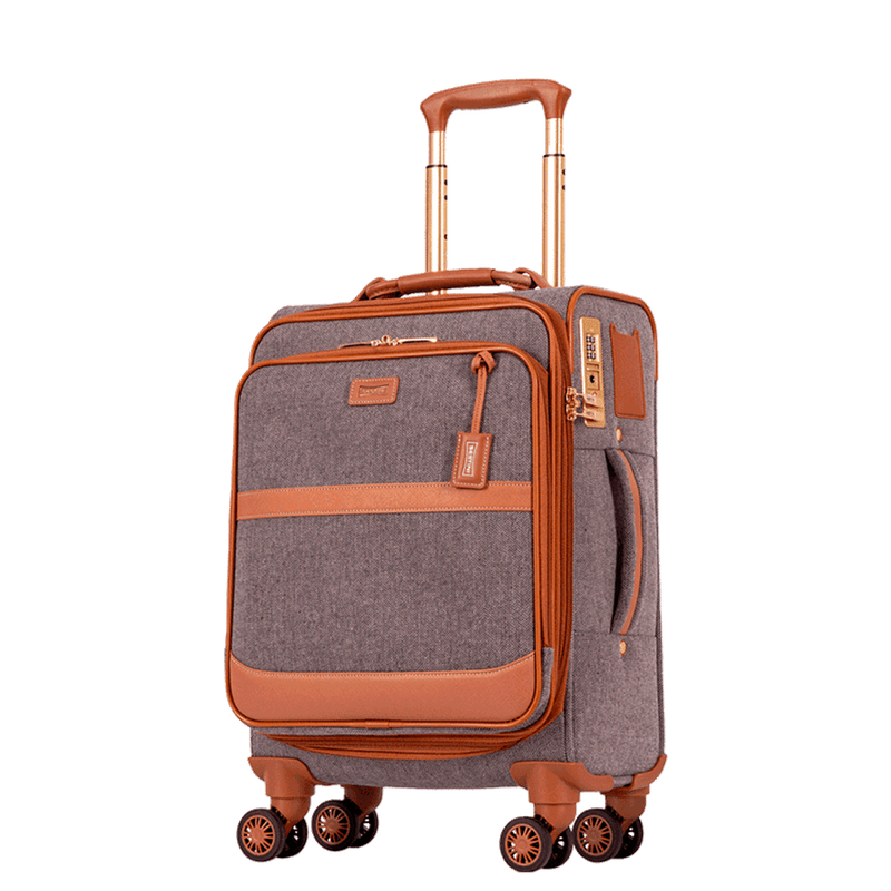 Mala de Viagem Bordo com Rodas 360° Royale - Cinza