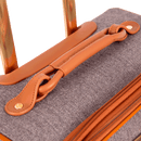 Mala de Viagem Bordo com Rodas 360° Royale - Cinza