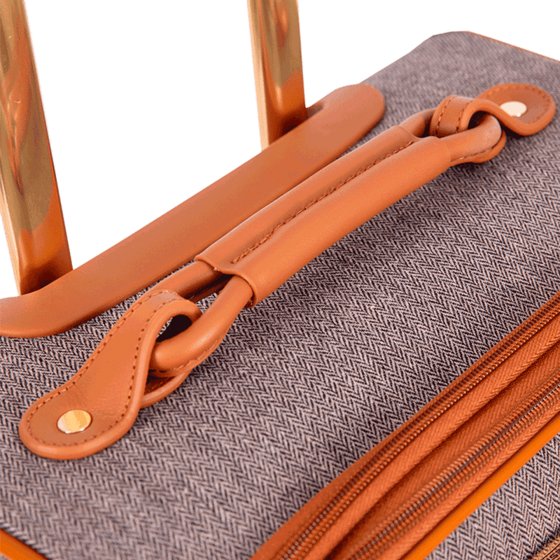 Mala de Viagem Bordo com Rodas 360° Royale - Cinza