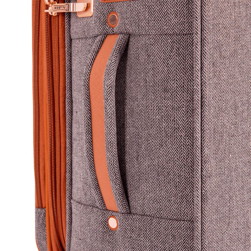 Mala de Viagem Bordo com Rodas 360° Royale - Cinza