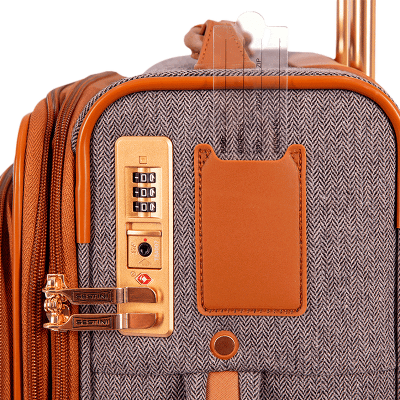 Mala de Viagem Bordo com Rodas 360° Royale - Cinza