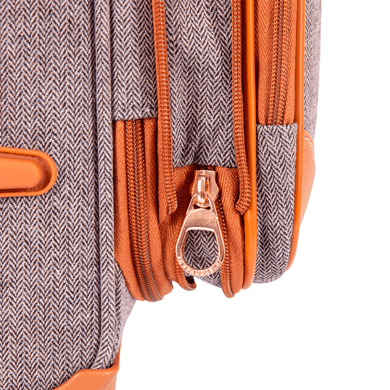 Mala de Viagem Bordo com Rodas 360° Royale - Cinza