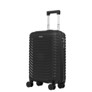 Mala Bordo em Polipropileno com Rodas 360º PP Basic - Preto