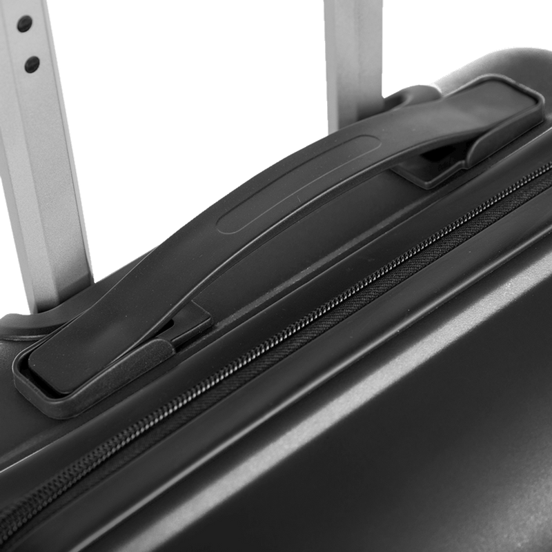 Mala Bordo em Polipropileno com Rodas 360º PP Basic - Preto