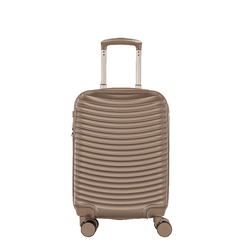 Mala de Viagem Bordo 8 Kg com Rodas 360° Vega 3T - Dourado