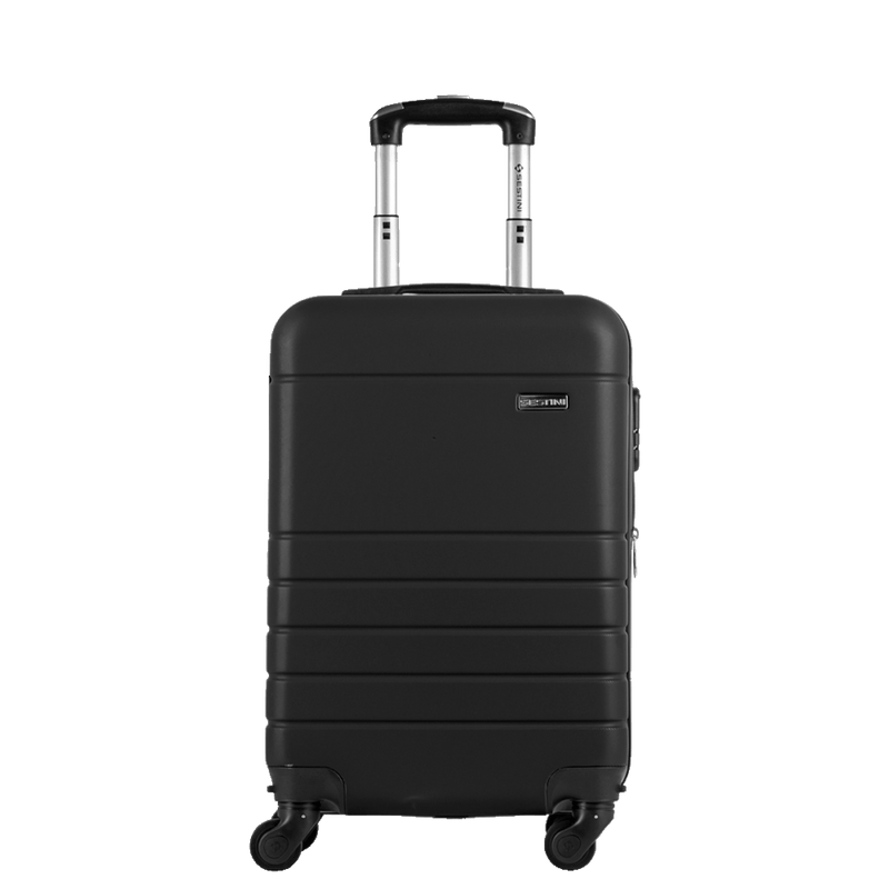 Mala de Viagem Bordo com Rodas 360º Essencial 2 - Preto
