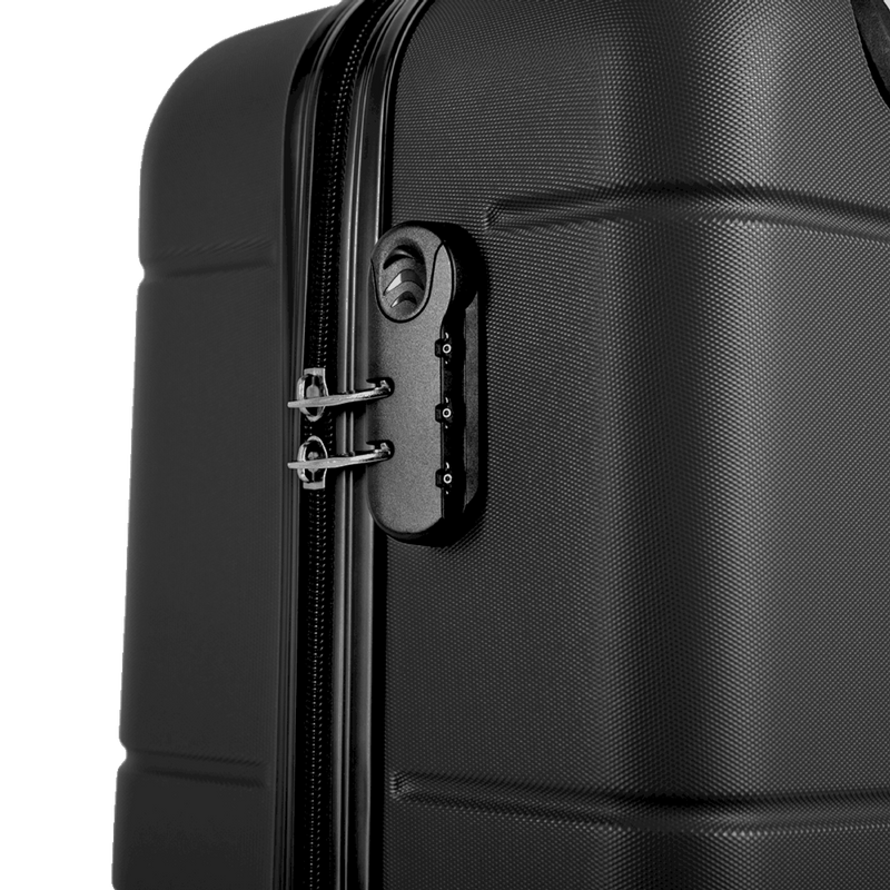 Mala de Viagem Bordo com Rodas 360º Essencial 2 - Preto